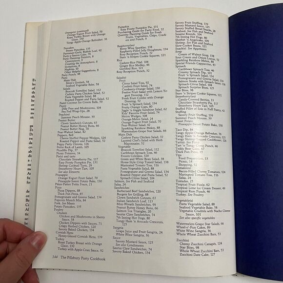 The Pillsbury Cookbook Set of Three Cookbooks Party Bake Off Chocolate Lovers - Picture 7 of 16